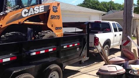 how to tow a case skid steer|how to tow a skid steer.